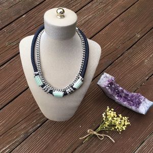 Lia Sophia Rope & Chain Necklace