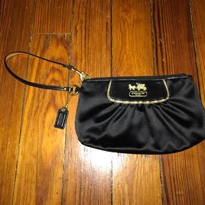 Coach Amanda Satin Wristlet