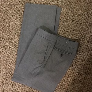 Liz Claiborne mini herringbone wide leg slack