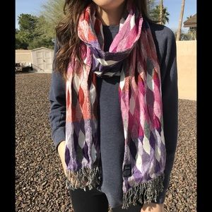 Tolani multicolored scarf