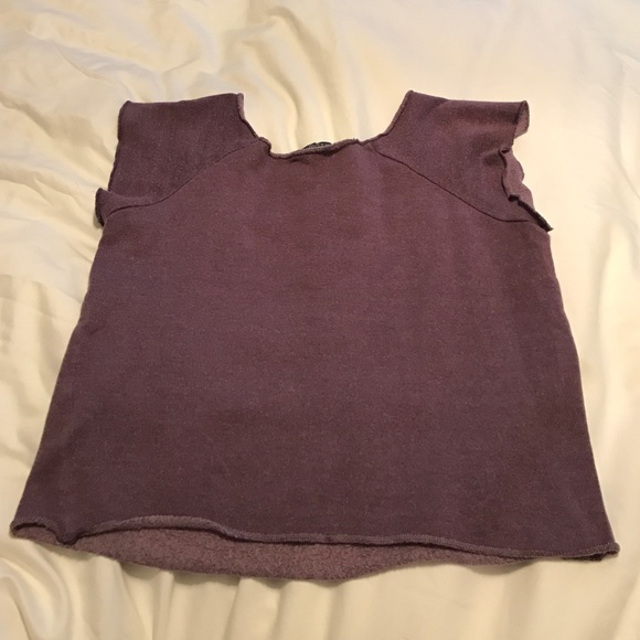 Cute sweatshirt w/front buttons - Picture 4 of 4