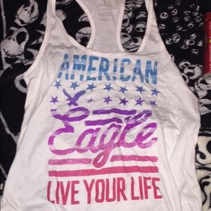 American eagle racerback flowy tank