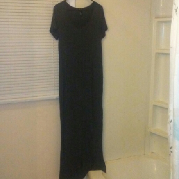 Dark grey maxi