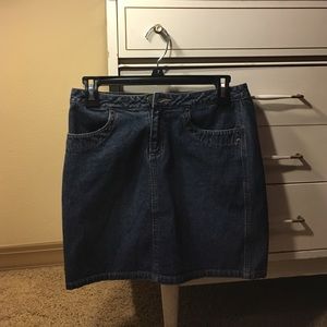 Jean skirt