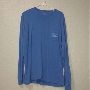 Longsleeve blue vineyard vines shirt