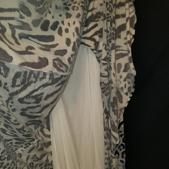 Rachel Allan Style 9005 Maxi Animal Print Skirt - Picture 4 of 4