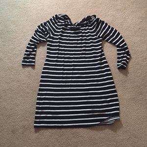 XL Black and White Old Navy Dress