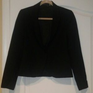 Theory Barneys NewYork black wool blazer size 6