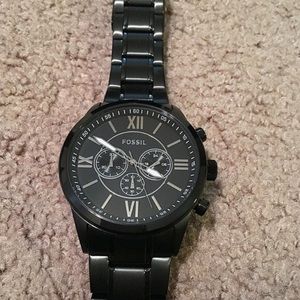 Men's Black Fossil Watch *FLASH SALE*