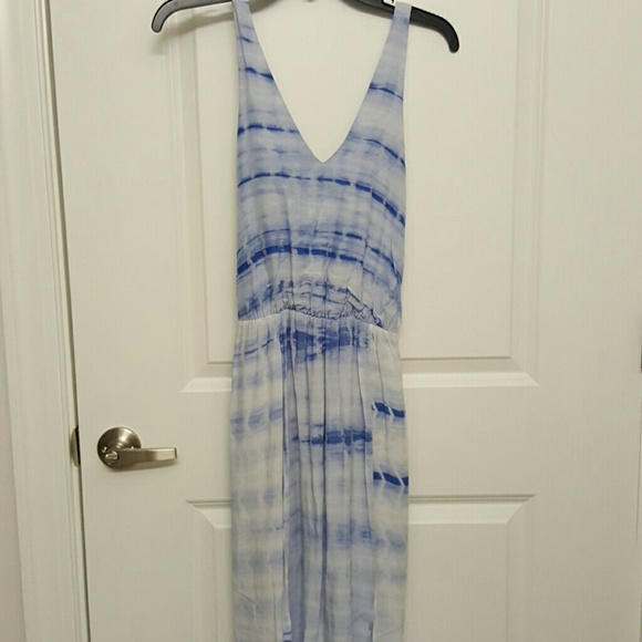 Blue maxi dress