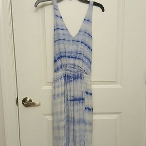 Blue maxi dress