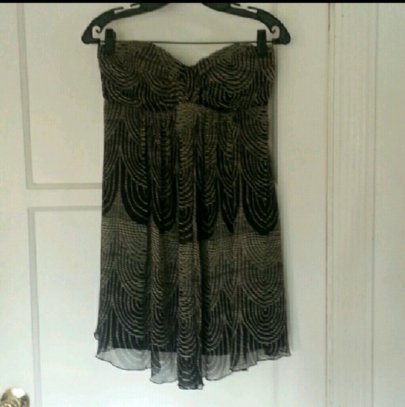 Express Strapless Dress