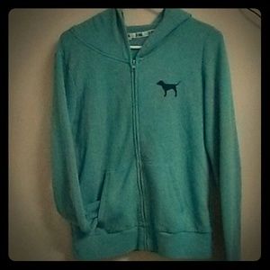 Cotton zip up hoodie