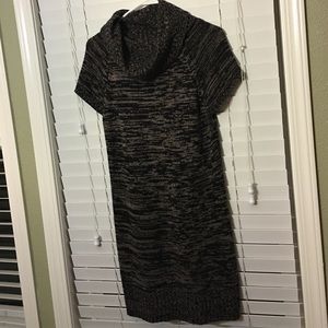 Cowl neck style sweater/dress.