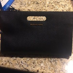 Michael Kors Saffiano Leather Tilda Clutch Bag
