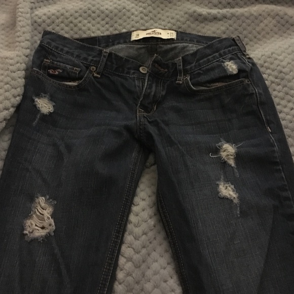 Hollister Destroyed Flare Jeans 3R