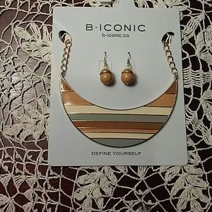 BICONIC Necklace and Earrings Set