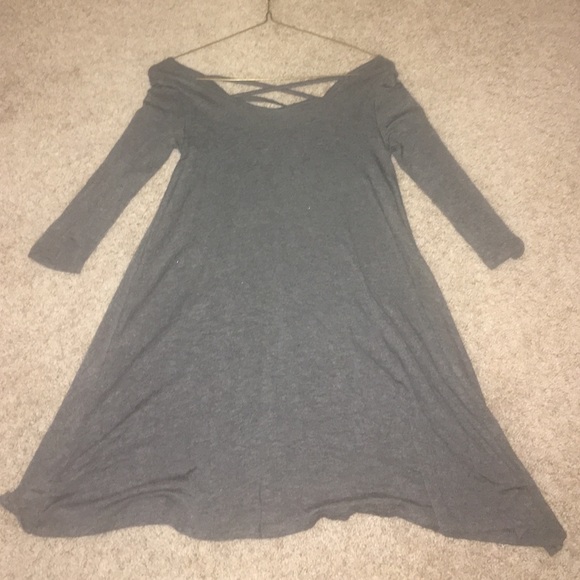 contempo Dresses & Skirts - Simple gray dress!