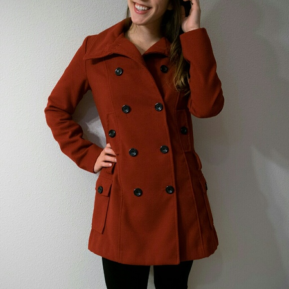 Red Peacoat