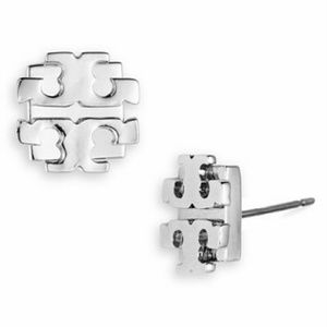 SOLD OUT Authentic Tory Burch T logo stud earrings