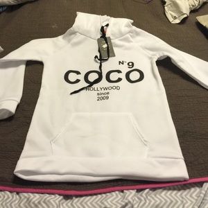 Faux coco sweat shirt