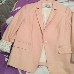 Loft light pink blazer 😍😍