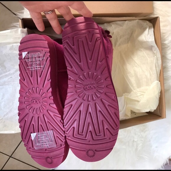 UGG Brigette double Bow limited edition boot sz 10 - Picture 2 of 4