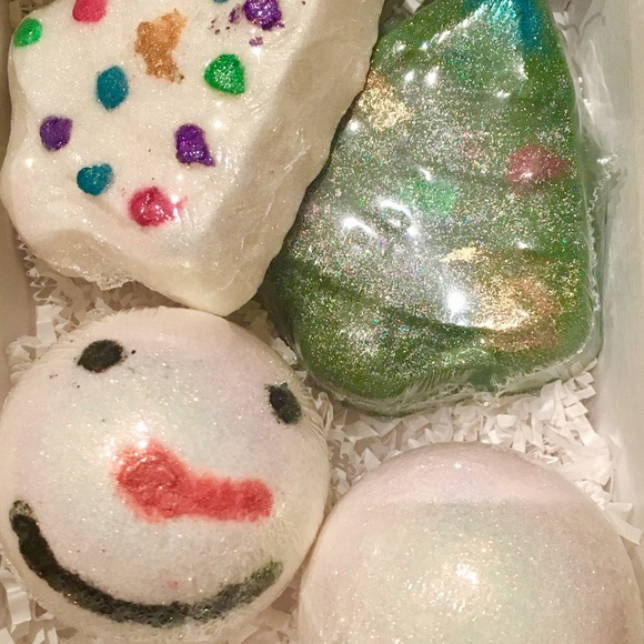 Christmas Bath bomb gift box bath bombs