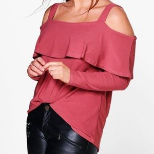 Cold Shoulder Long Sleeve