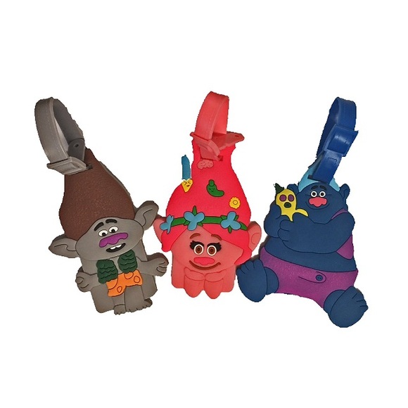 Dreamworks The Trolls luggage Bag Tags