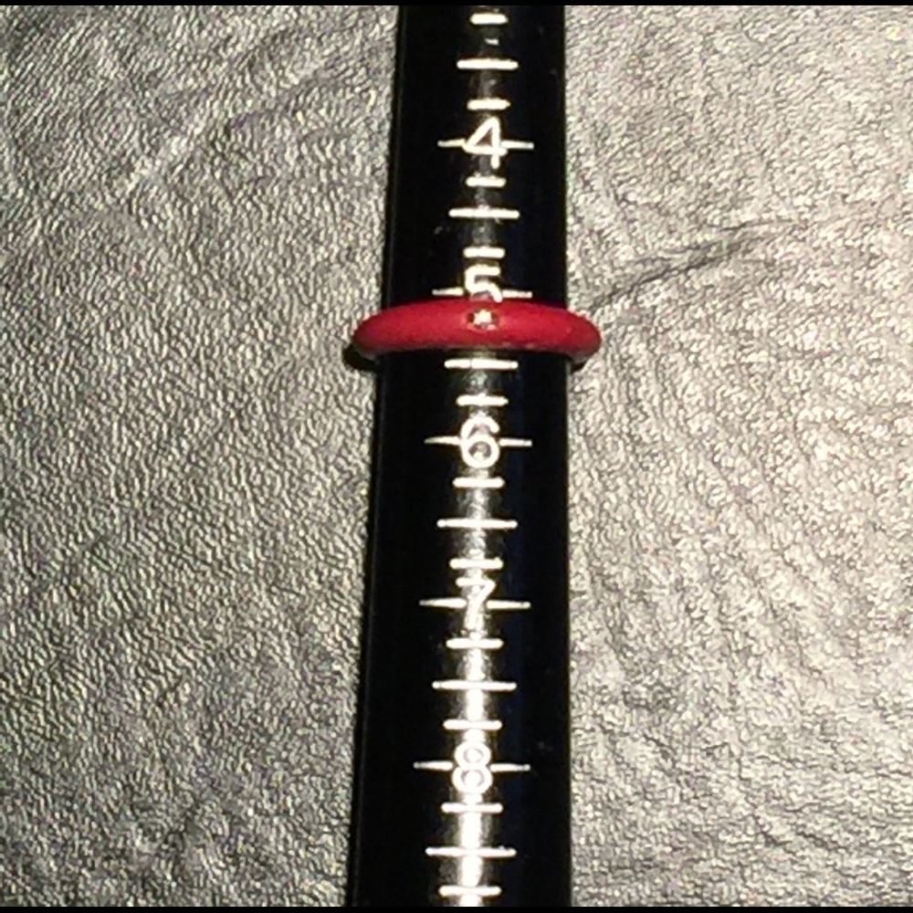 Diamond & Silicone stack rings. - Picture 4 of 4