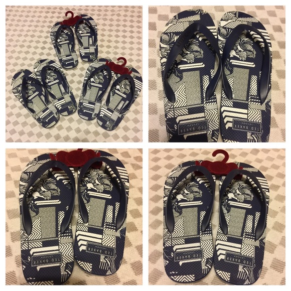 Famous TED Baker Flip Flops