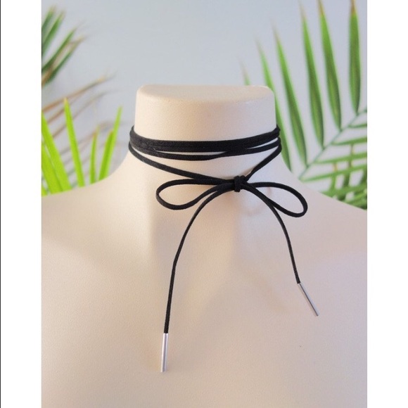 60 inch Black Wrap Choker
