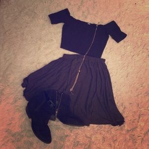 Urban outfitter suede skirt