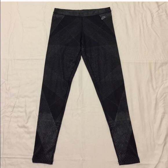 Nike black leggings full length