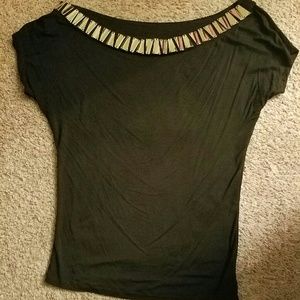 Gold Detail Top