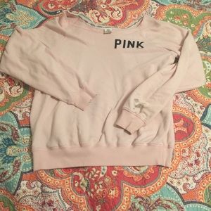 VS PINK Scoop neck Sweatshirt