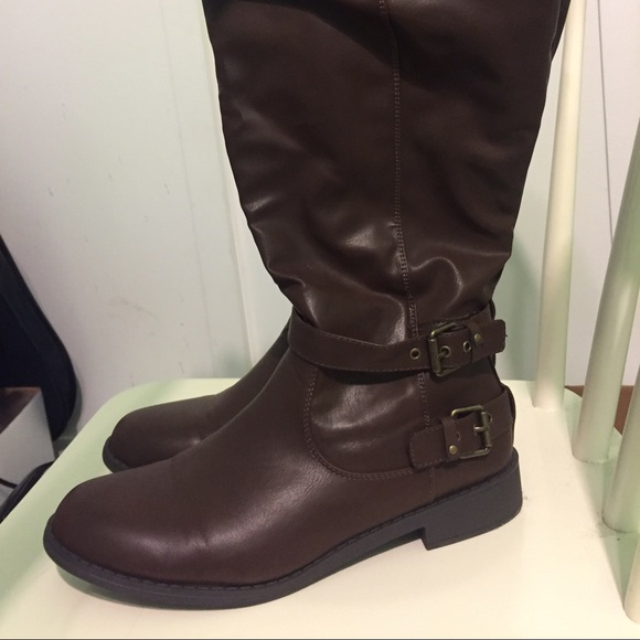 Brown GIULA Tall Boots