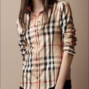 Burberry  button up long sleeve