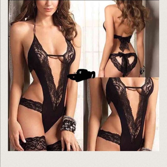 Super sexy Black Sheer Lingerie