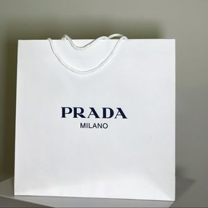 Prada authentic shopping bag
