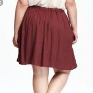 Plus size skirt