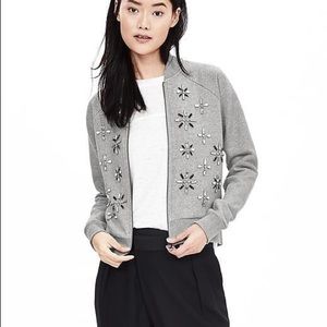 🎉🎀 HP 🎉🎀 Banana Republic Embellished  Bomber