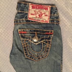 True Religion jeans size 24 Joey Super t