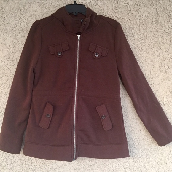 🆕Brown hooded fleece jacket - Picture 2 of 4