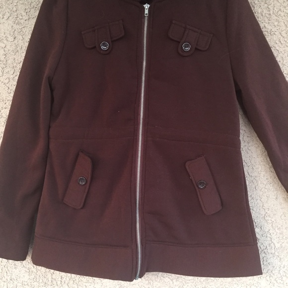 🆕Brown hooded fleece jacket - Picture 3 of 4