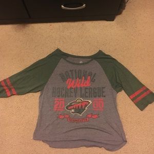 Minnesota wild shirt