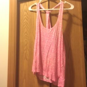 Pink tank top