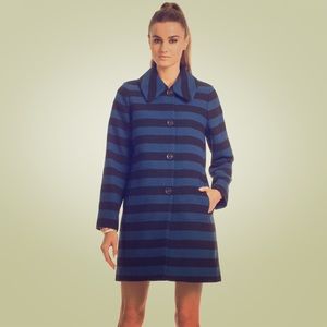 Trina Turk 'Zoey' Striped Coat