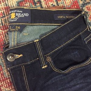 Dark denim jeans! Super soft. Lucky SOFIA 🍀